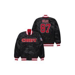 kansas city chiefs black jacket #87